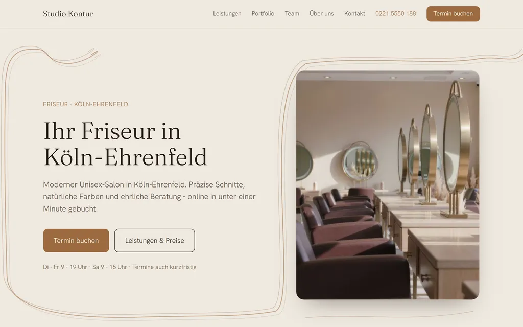 Vorschau der Website von Studio Kontur